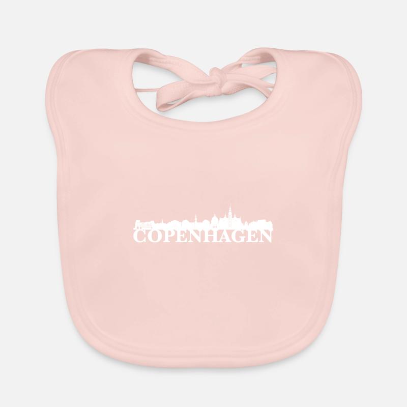 Idée cadeau Horizon Copenhague Danemark Bavoir bio Bébé