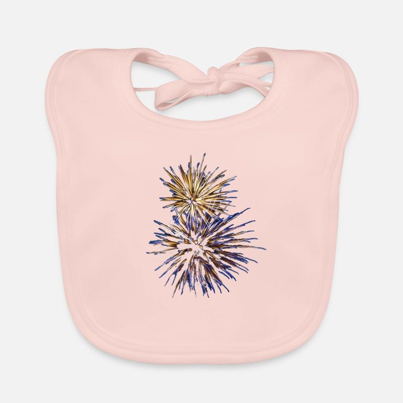 Fireworks II Organic Baby Bibs