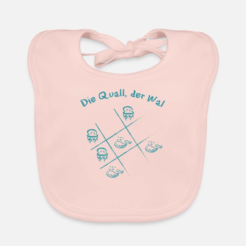 Quall der Wal Baby Bio-Lätzchen