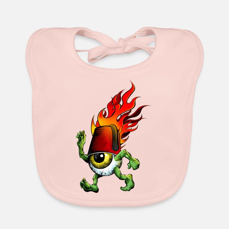 On Fire Baby Bio-Lätzchen