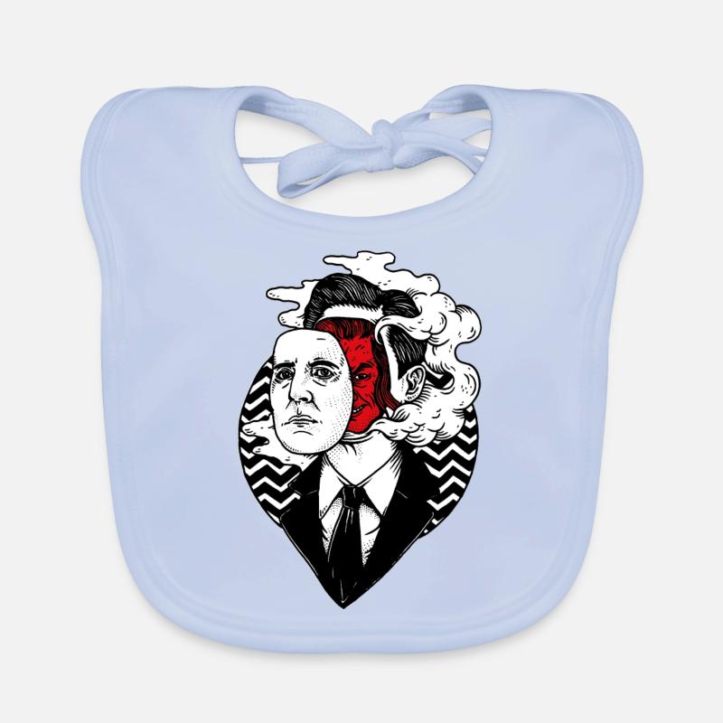 Agent Cooper Organic Baby Bibs