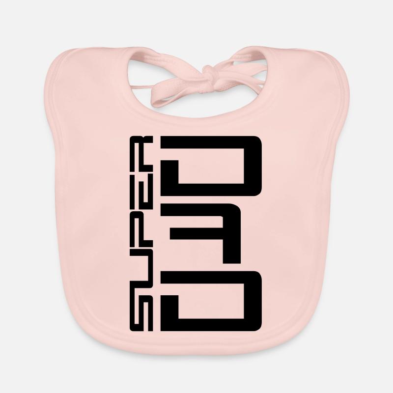 Super Dad Bio-slabbetje voor baby's