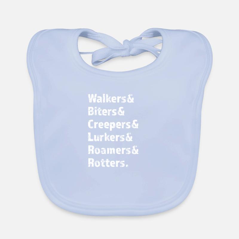 Zombies Nicknames Organic Baby Bibs