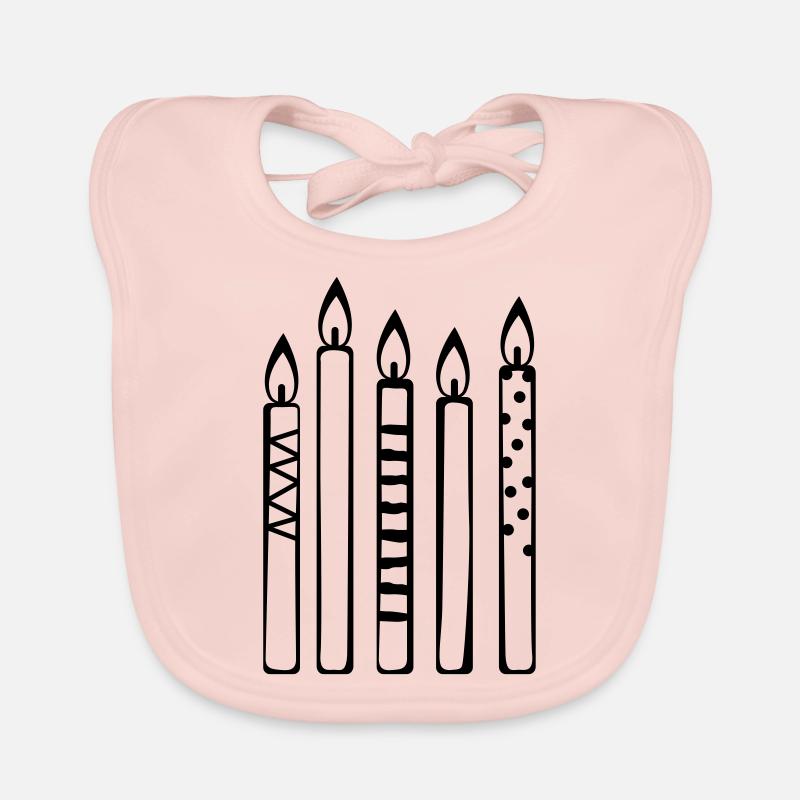 Bougies Bavoir bio Bébé