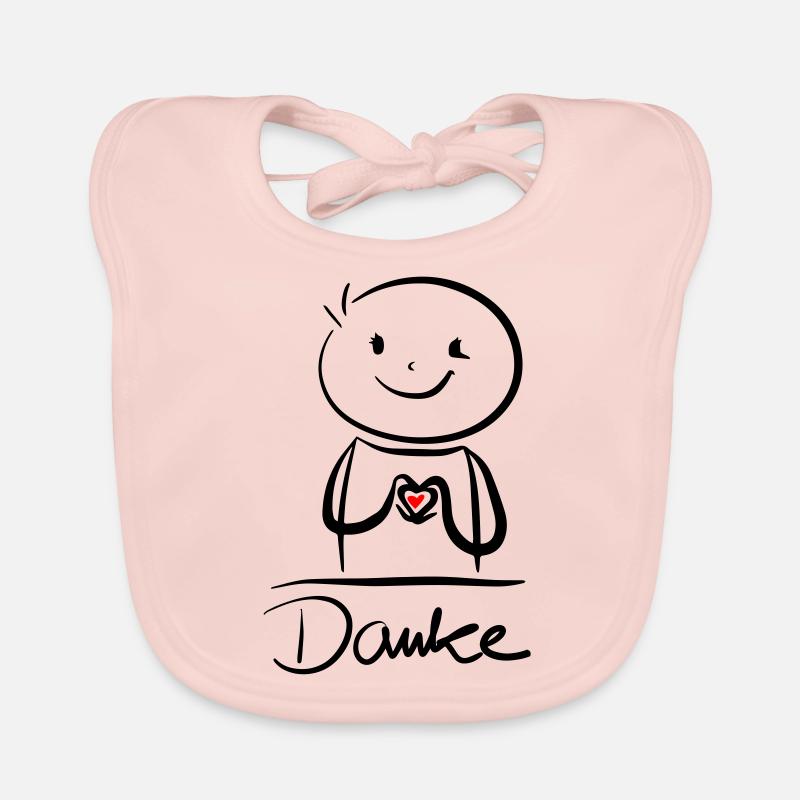 Danke, Danke,Danke Baby Bio-Lätzchen