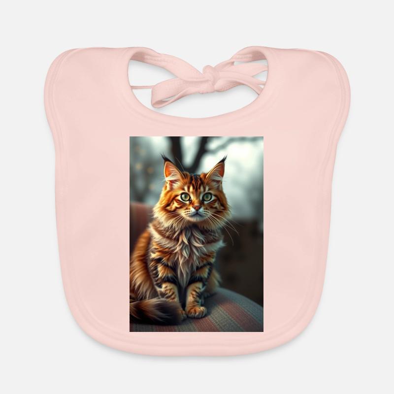 Éclat de chat Bavoir bio Bébé