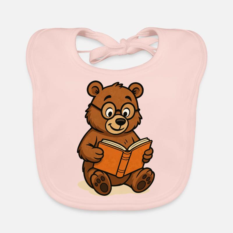 Bande dessinée ours Bavoir bio Bébé