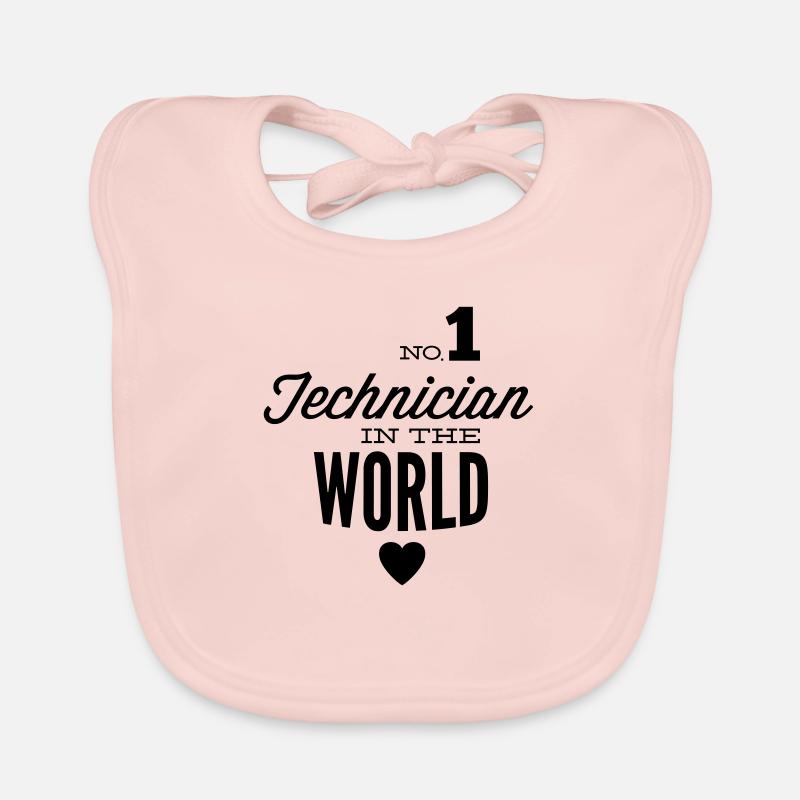 Meilleur technicien du monde Bavoir bio Bébé