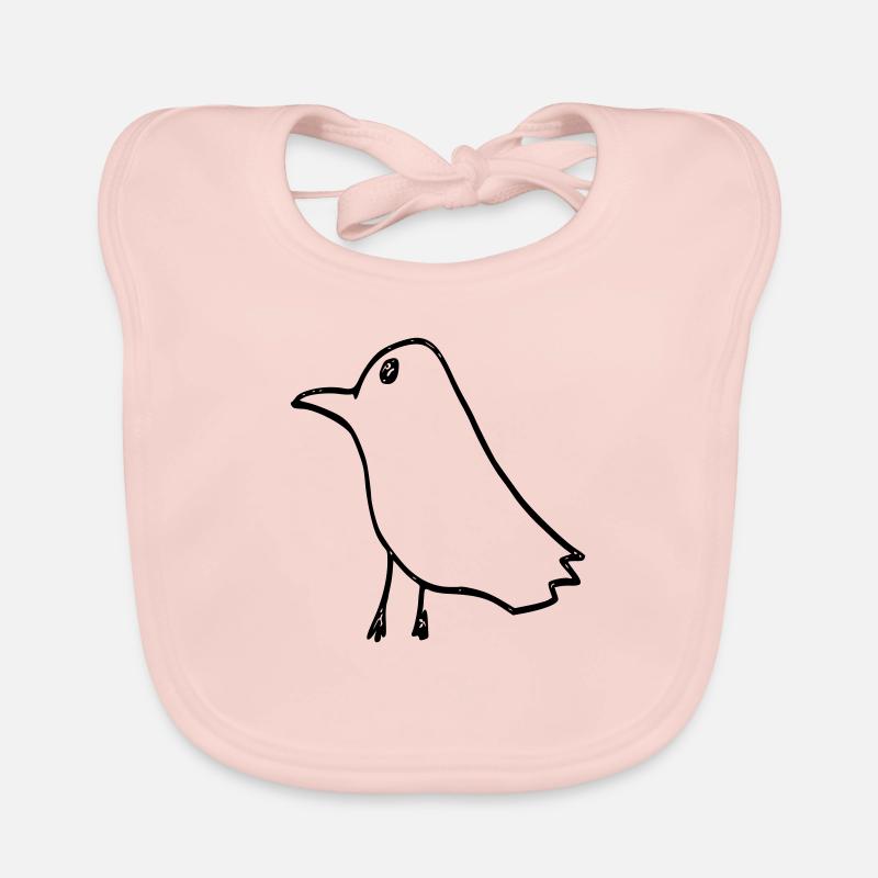 corbeau Bavoir bio Bébé
