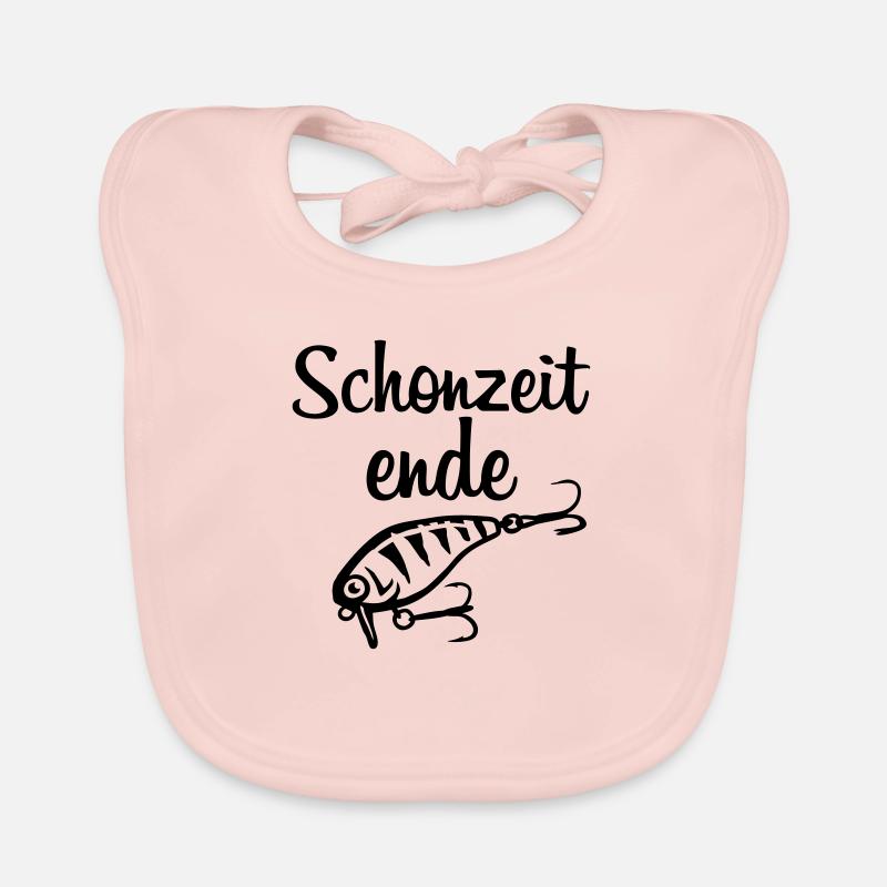 schonzeit_ende_mit_wobbler Baby Bio-Lätzchen