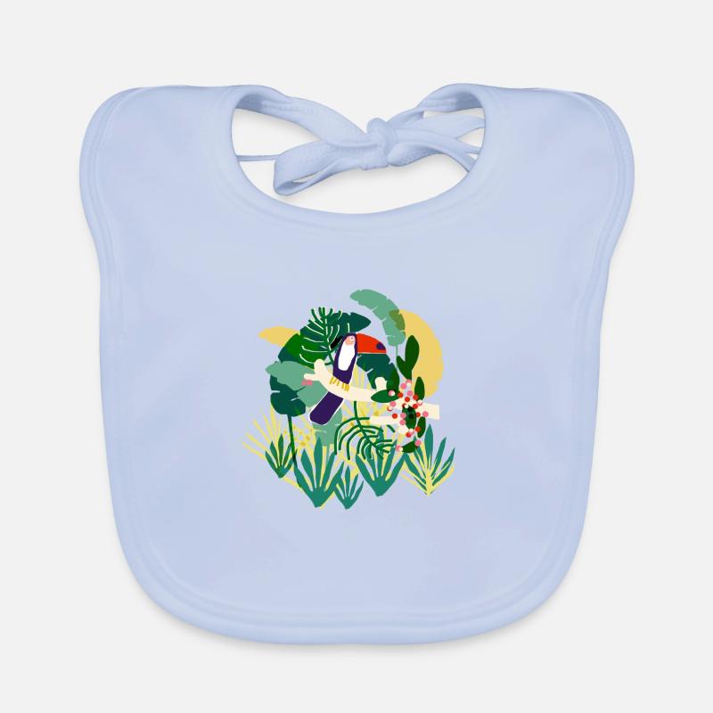 Toucan tropicool Organic Baby Bibs
