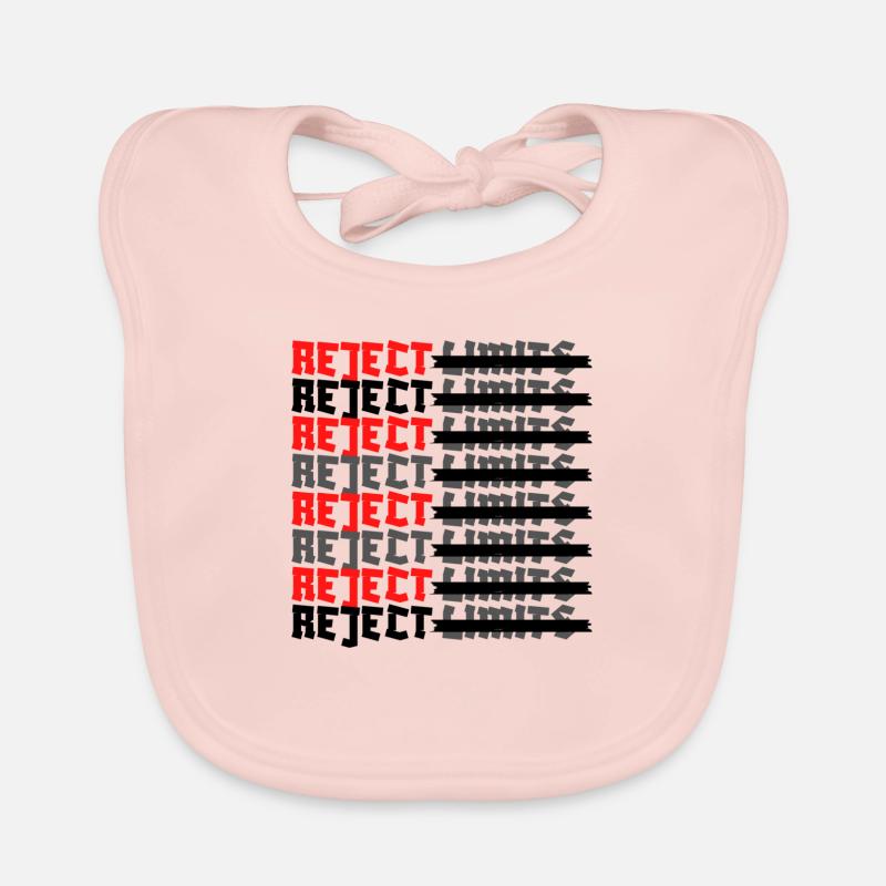 Reject Limits Organic Baby Bibs