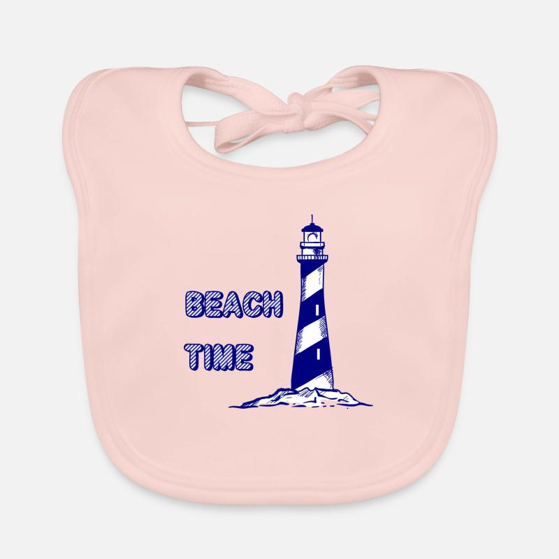 Temps de plage Bavoir bio Bébé