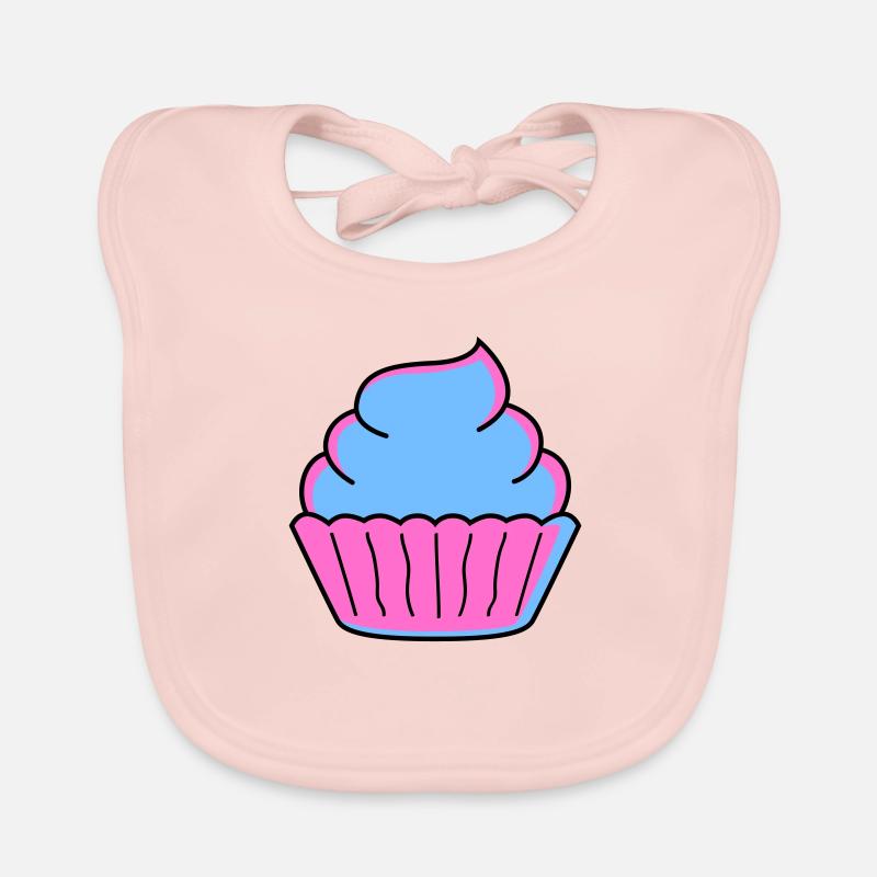 Cupcake Bavoir bio Bébé