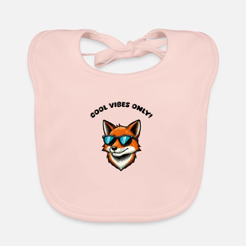 fuchs comic sonnenbrille Baby Bio-Lätzchen