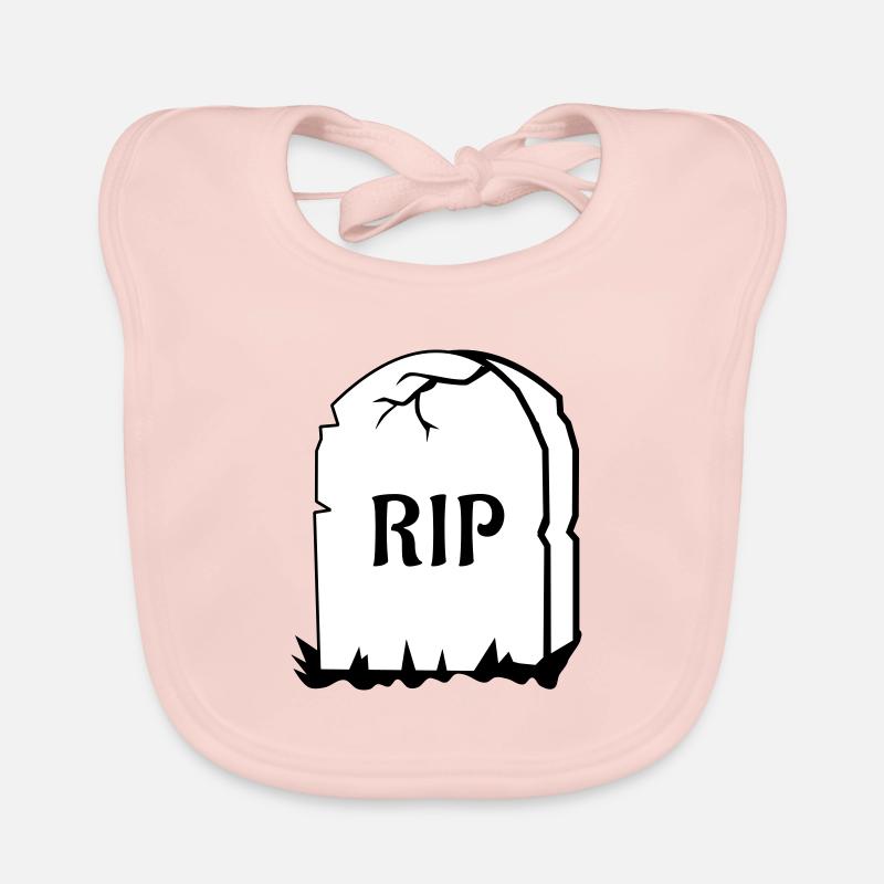 RIP Rest is Peace Organic Baby Bibs