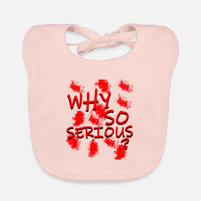 Why so serious? Organic Baby Bibs