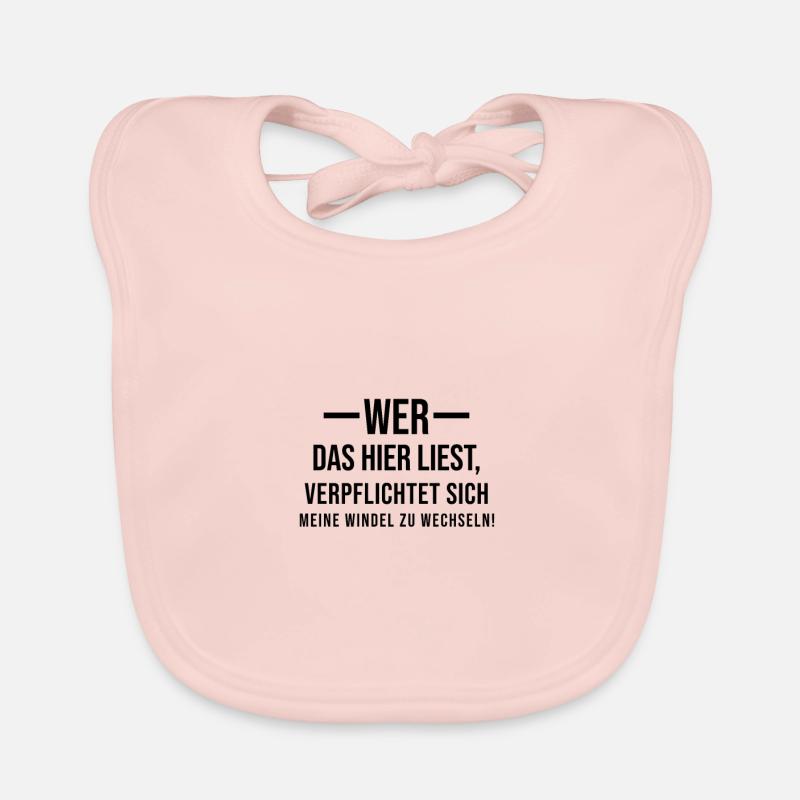 Changer la couche Bavoir bio Bébé