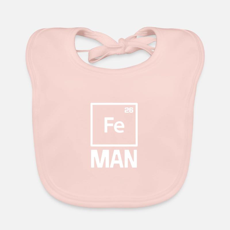 Iron Man - Premium Design Baby Bio-Lätzchen