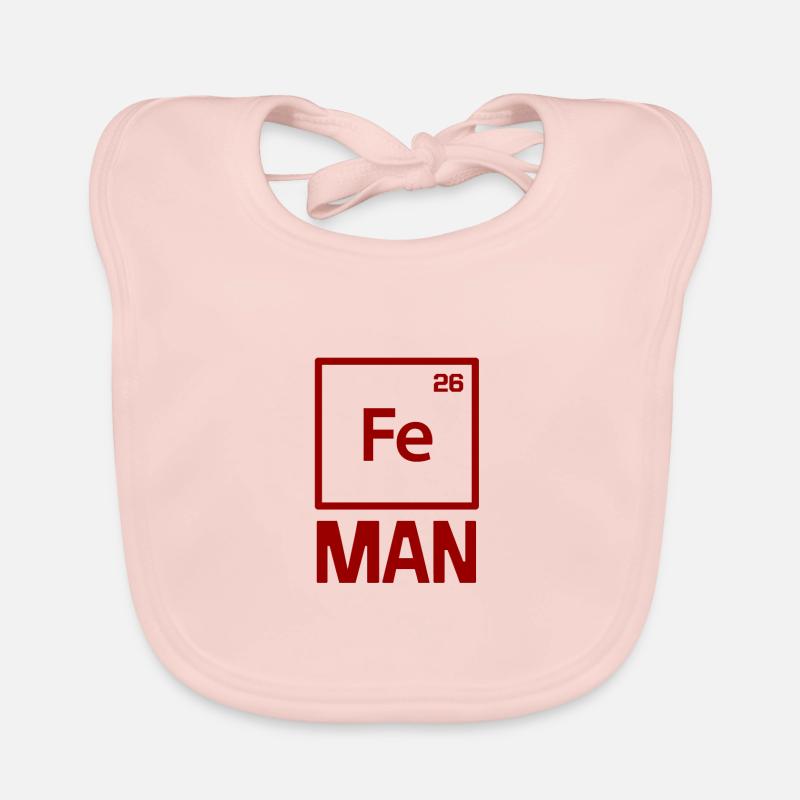Iron Man - Premium Design Organic Baby Bibs