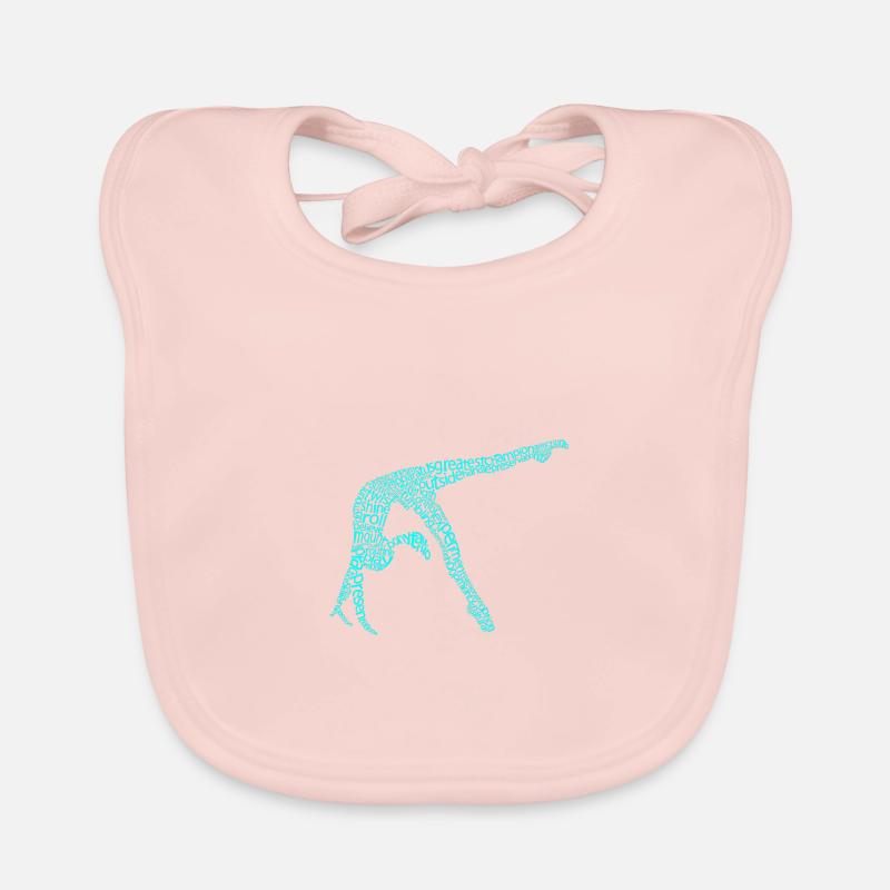Gymnastique - Design Premium Bavoir bio Bébé