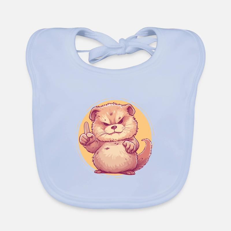 Strict Groundhog Lecture Organic Baby Bibs