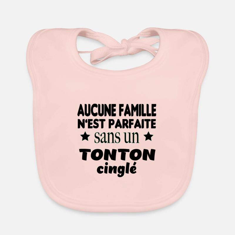 tonton cinglé Bavoir bio Bébé