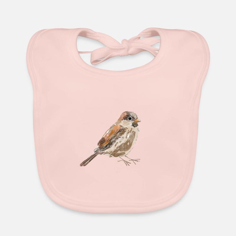 Moineau Bavoir bio Bébé