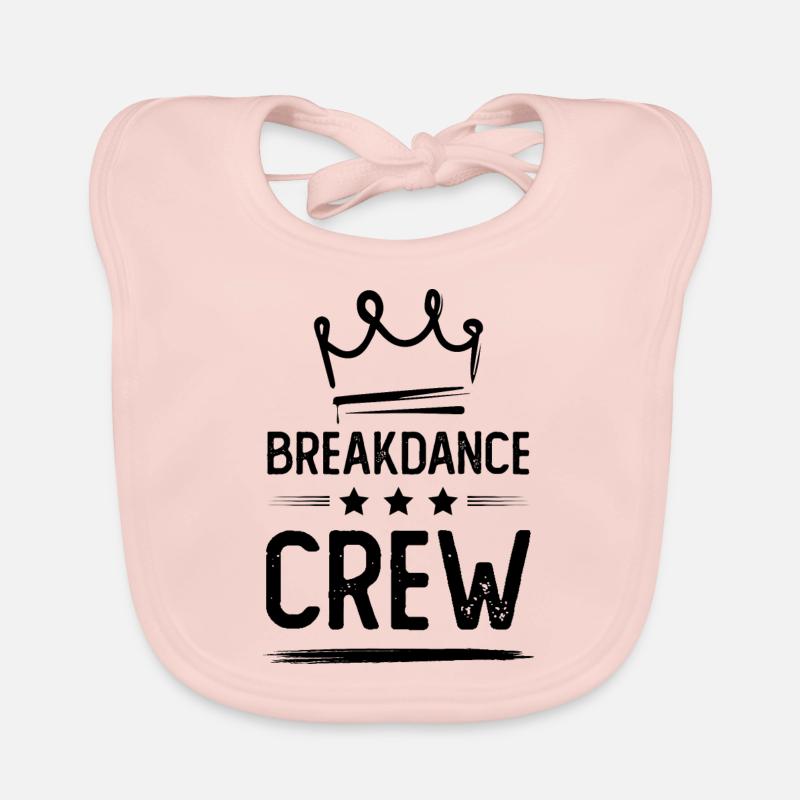 Breakdance Crew Baby Bio-Lätzchen