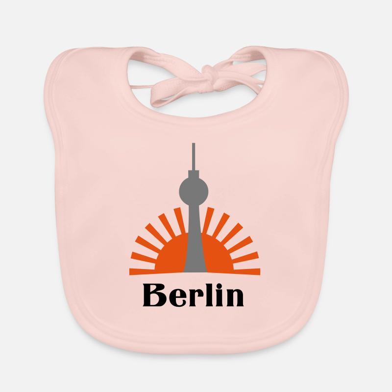 Berlin - Baby Bio-Lätzchen - Rose