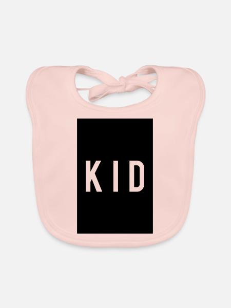 best kid ever - Bavoir bio Bébé - rose - Devant