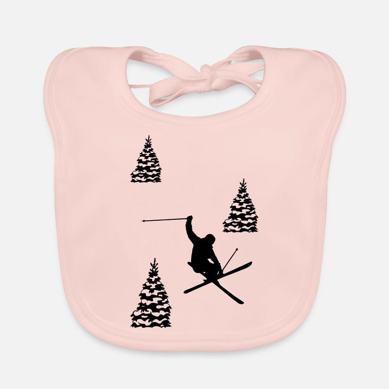 ski Bavoir bio Bébé