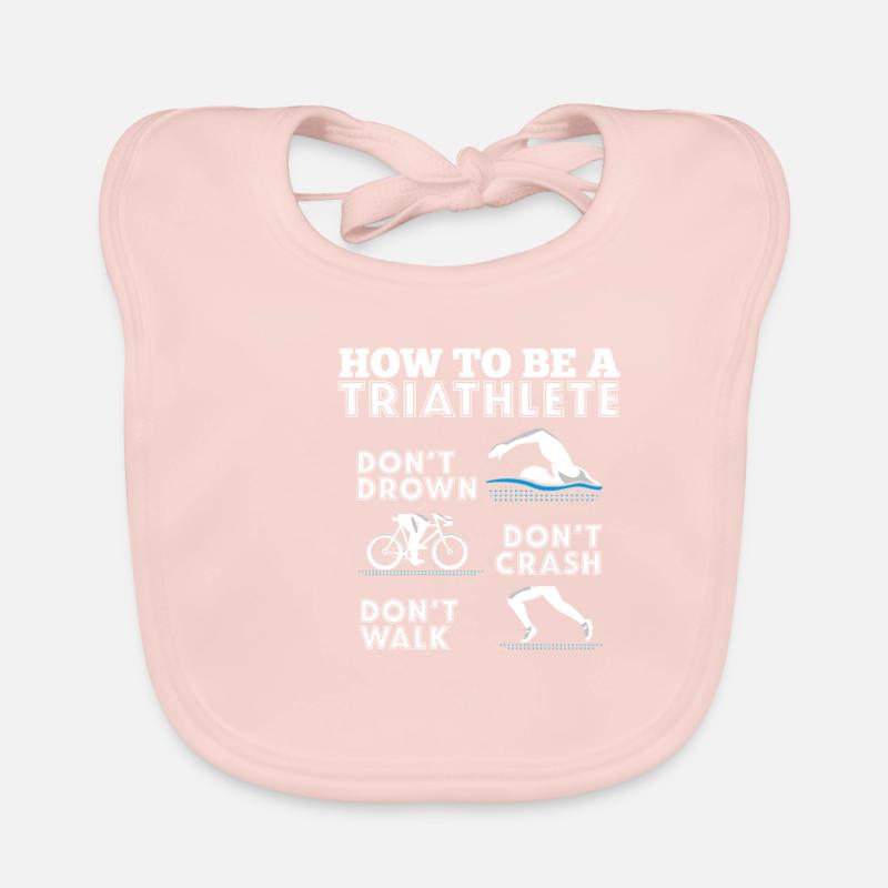 Comment être un triathlon triathlète Bavoir bio Bébé