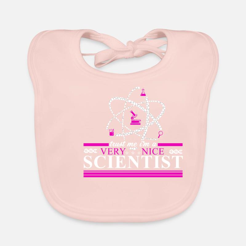 Science Science Atom Gift Physique Etudiant Bavoir bio Bébé