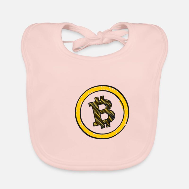 Bitcoin for ever Organic Baby Bibs