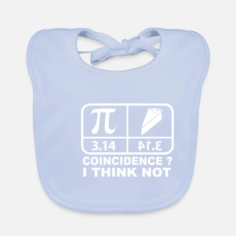 Pi math math shirt Organic Baby Bibs