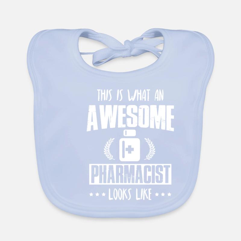 pharmacist - pharmacist - helper - shirt Organic Baby Bibs