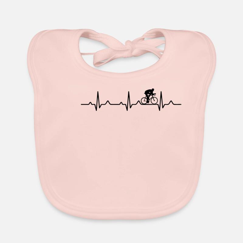 Pouls Vélo de course Bavoir bio Bébé