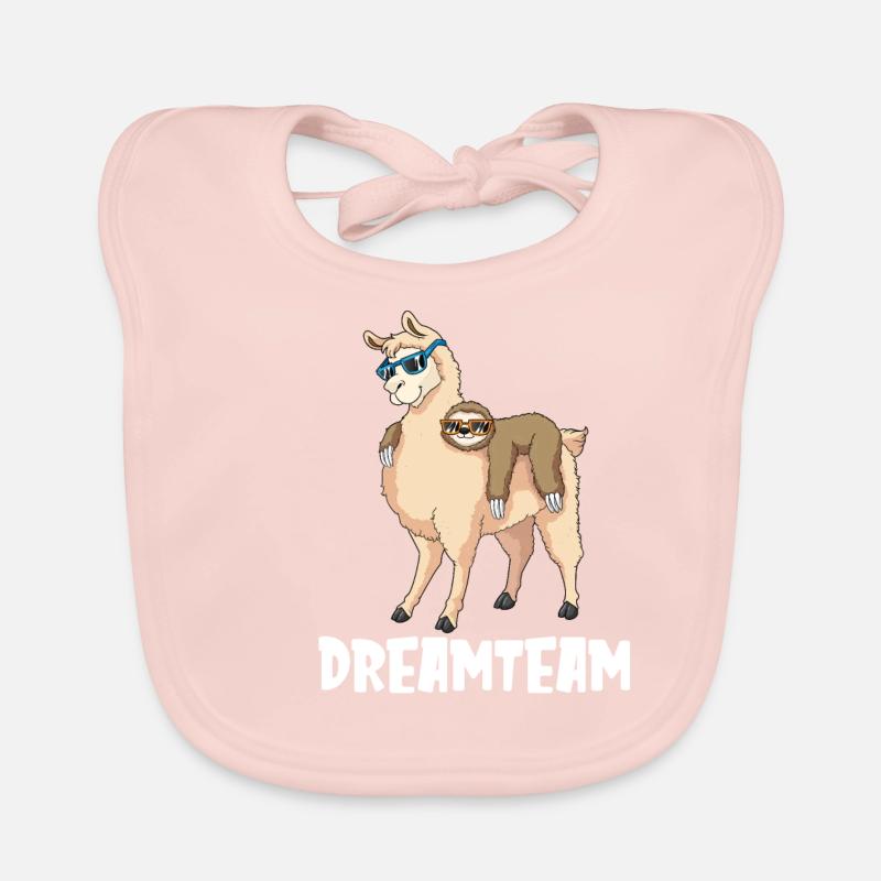 Dreamteam Funny Gift Bavoir bio Bébé