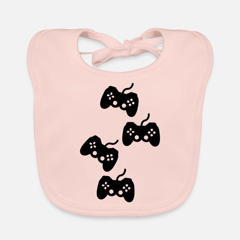 gaming Organic Baby Bibs