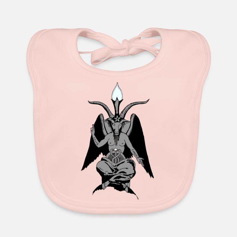 baphomet Baby Bio-Lätzchen