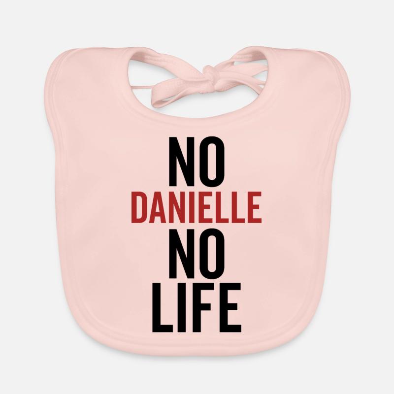 Keine Danielle Kein Leben Baby Bio-Lätzchen