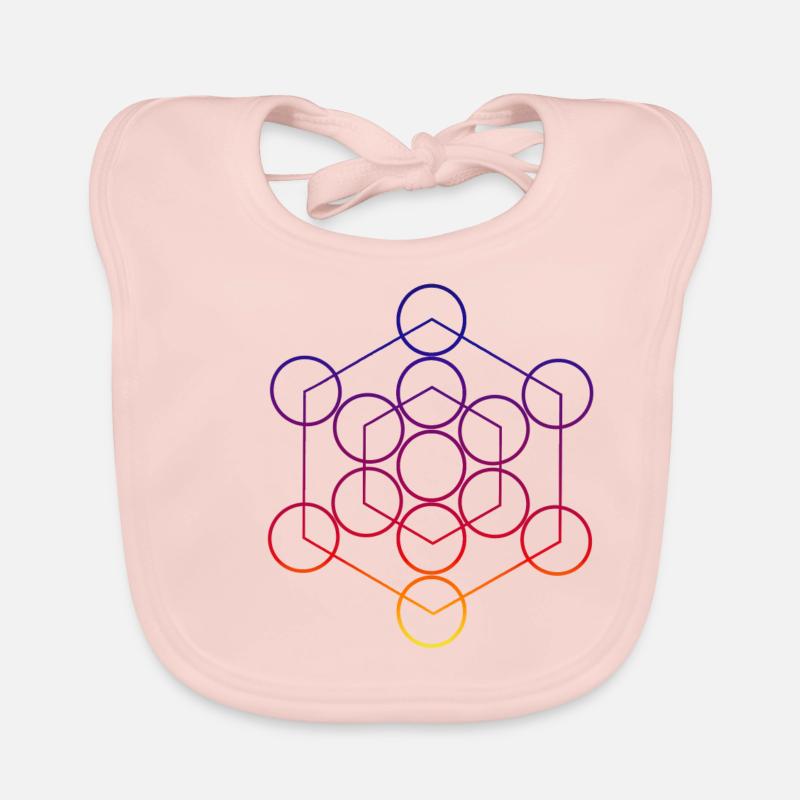 Cercles - Graphisme - Géométrie - Géométrie Bavoir bio Bébé