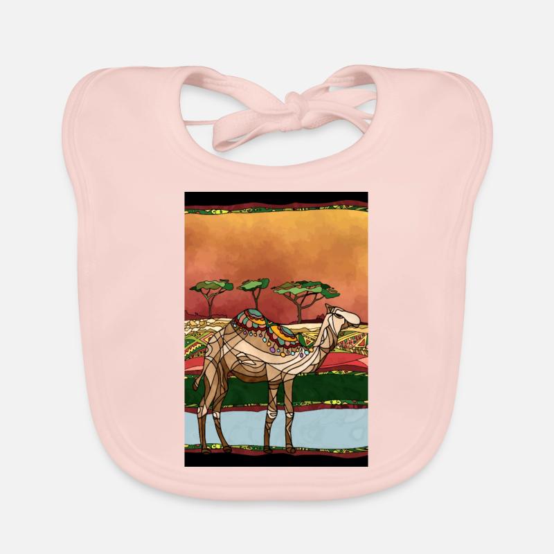 Camel Organic Baby Bibs