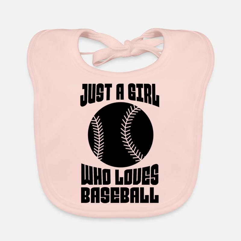 Baseball Baseball Team Baseball Player Baseball Player Organic Baby Bibs