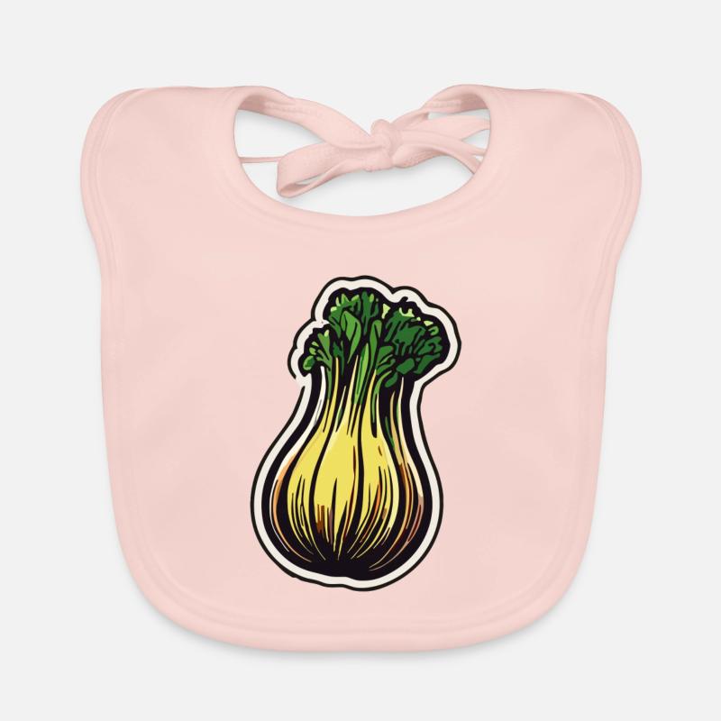 Lebensmittel / Gemüse / Markt / Vitamine / Design Baby Bio-Lätzchen
