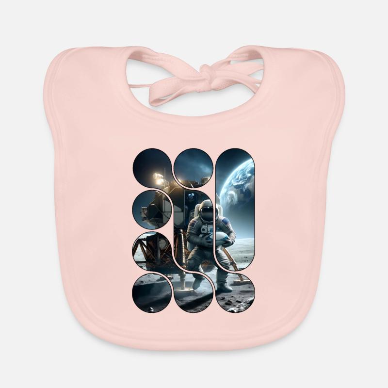 Return to the Moon Organic Baby Bibs