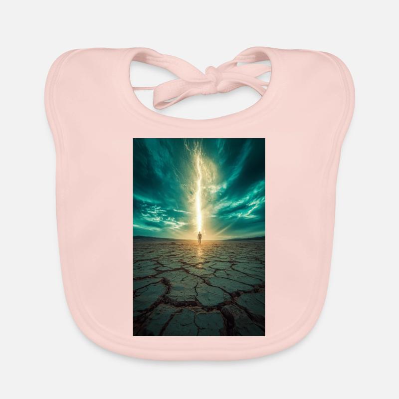 Vom Licht auserwählt Baby Bio-Lätzchen