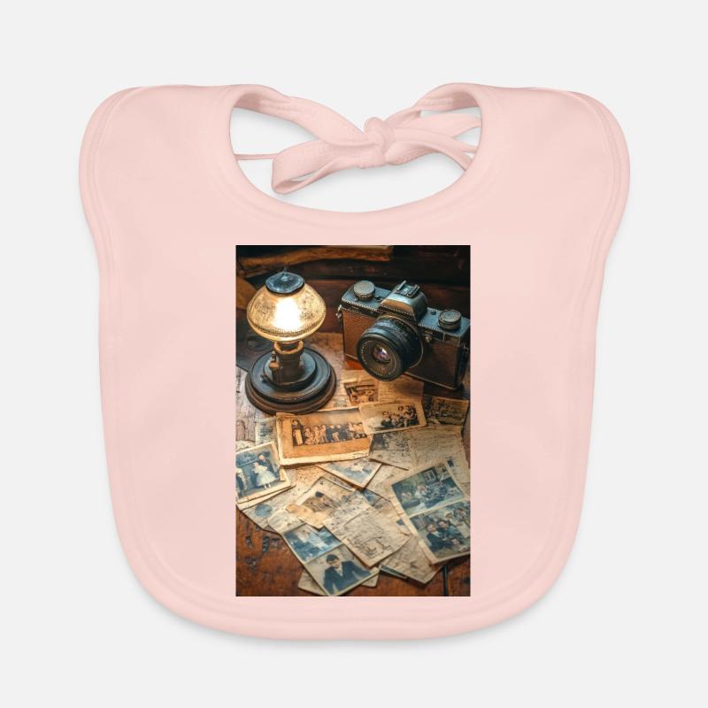 Des souvenirs vintage capturés dans le temps Bavoir bio Bébé
