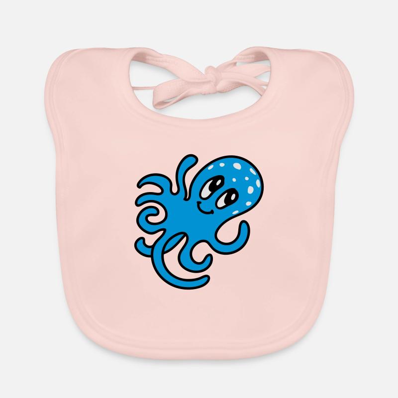 Octopus - Octopus 3 Organic Baby Bibs